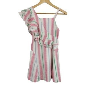 Habitual Girl’s Catrina Ruffle Striped Dress Size 10